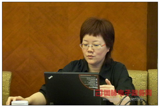 永乐高ylg888888互联政府网站评测研究中心副主任、首席规划师郑爱军女士