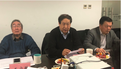 专家从左至右：王安耕、汪玉凯、周德铭