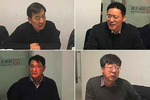 专家：兰惠（左上）、单志广（右上）、穆勇（左下）、唐建平（右下）